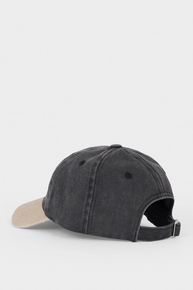 DeFacto Black Boy Boy Embroidered Denim Cap Casual - Image 4